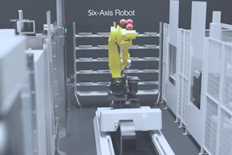 create 3d industrial animation, 3d product animation, heavy machinery animation