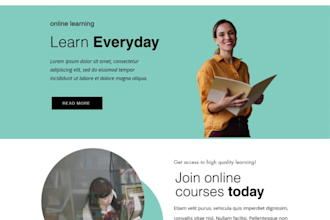 create online course website, life course website, coaching website