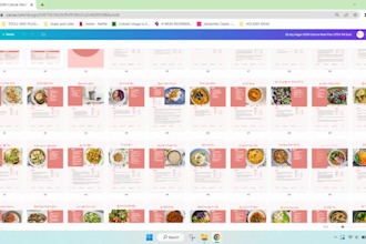 provide a 28 day branded vegan meal plan for your business