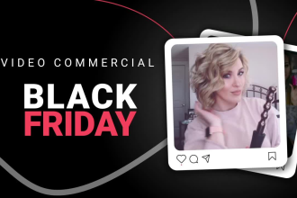 create a black friday video for your business
