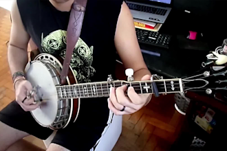record 5 strings banjo for your song