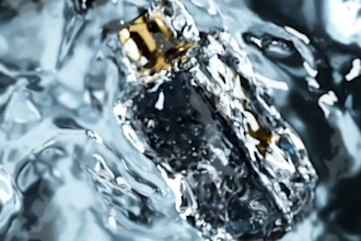 do 3d perfume animation 3d bottle animation, glass, can design liquid simulation