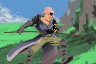 draw your oc or avatar in digital