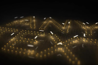 create 3d neon animated intro or logo animation on youtube or social media video