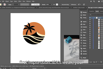 logo redesign and brand refresh clean, modern, ready for business