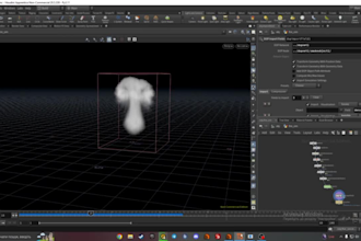 worl in houdini and sometimes blender