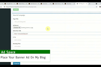 post your banner ad and link on my blog