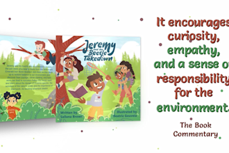 create an amazing children book promo trailer video