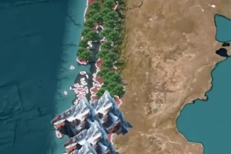 create a cinematic map animation route tracking video using geolayers 3