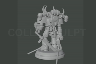 do 3d miniatures space marine 40k warhammer dnd stl tabletop for 3d printing