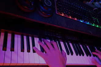 compose romantic or sad piano for you