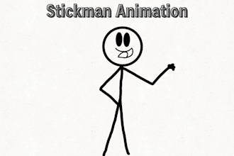 draw stickman animation stick figure stickman figure character animation