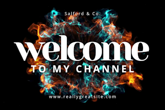 create cinematic ,professional , intro ,   trailer