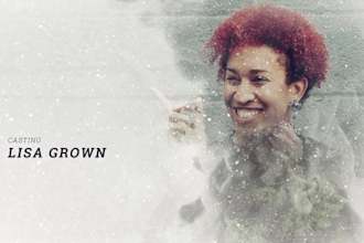 create a double exposure video slideshow of your pictures