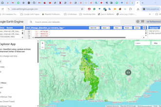 do geoai, gis, and remote sensing projects in google earth engine