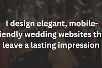 build wedding website honeymoon website wedding planner website wedding venue