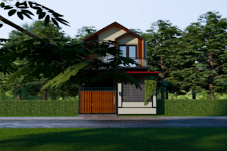 create 2d and 3d house designs with bim technology