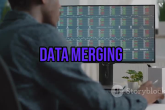 clean, format, merge, spilt excel data, create interactive dash boards