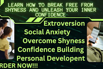 help you break free from shyness and unleash your inner confidence