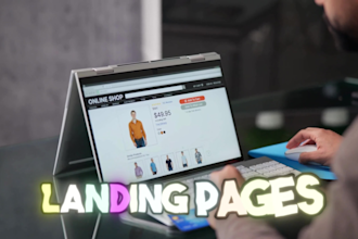 build a modern ebook author website