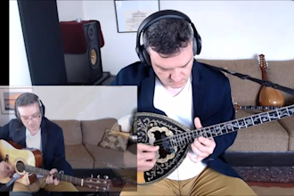 teach you greek bouzouki, guitar, baglama and rebetiko songs