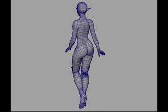 retopologize your 3d model, adjusting the vertex count