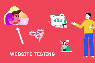 test and review your website or app for usability, UI, UX, and bugs