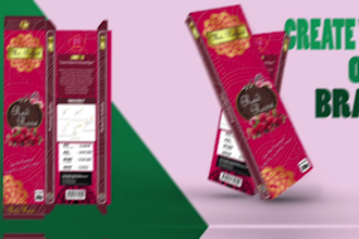 create product packaging and label design, box design, mailer box design and 3d