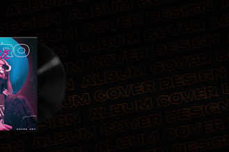 design your custom and unique album cover