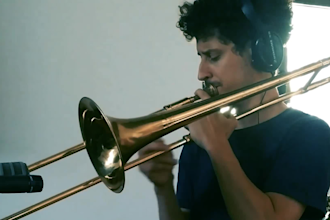 record a trombone in your song