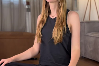 create a yoga testimonial video