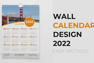 do desk or wall calendar design