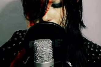 sing for you in a visual kei or metal style