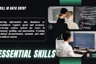 do typing and data entry super fast
