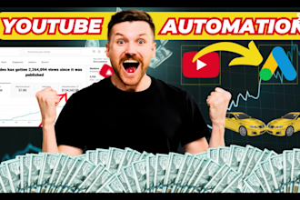 create top 10, faceless, cashcow videos content  and youtube automation channel