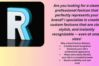 design a custom favicon for your website or brand