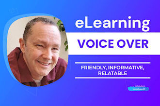 record your elearning, educational or tutorial voice over
