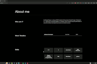 create personal portfolios, business websites, and more