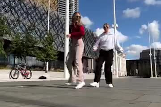 do great tiktok dance video challenge group dance to songs