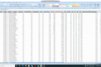 create excel reports, pivot table, charts with slicer