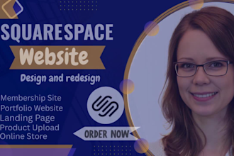 develop squarespace website design clone business squarespace build online store