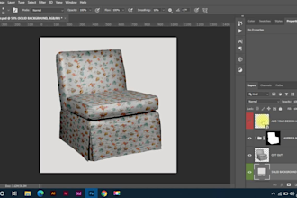 realistic photoshop mockup with smart object product