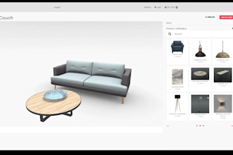 build interactive 3d product configurator web app webgl threejs website shopify