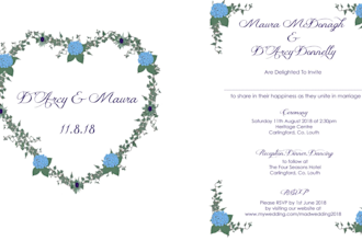 design beautiful wedding stationary bundles