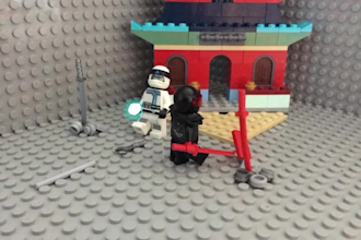 animate lego stop motion fight scene 12 15 fps