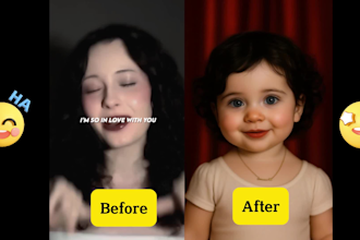 turn your photo into a talking or singing baby video
