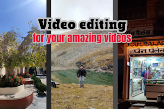 edit a crazy video for your insta reels, shorts, tiktok, youtube