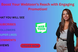 promote your webtoon comics tapas manga to increase visibility