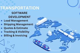 design personalized transport and fleet tracking software for logistics