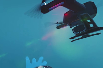 create realistic 3d drone animation, 3d airplane animation, and custom aircraft